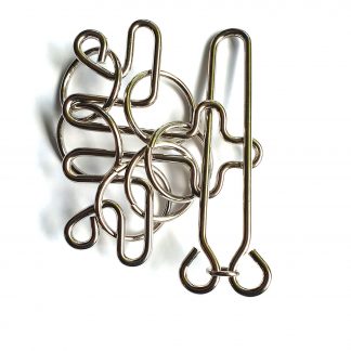 Airplane Metal Brain Teaser Wire Disentanglement Puzzle