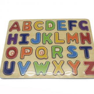 Baby and Toddler Alphabet UC Wooden Learning Puzzle